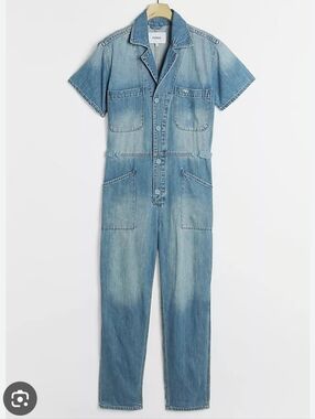 PISTOLA ANTHROPOLOGIE Grover Jumpsuit L Denim Utility